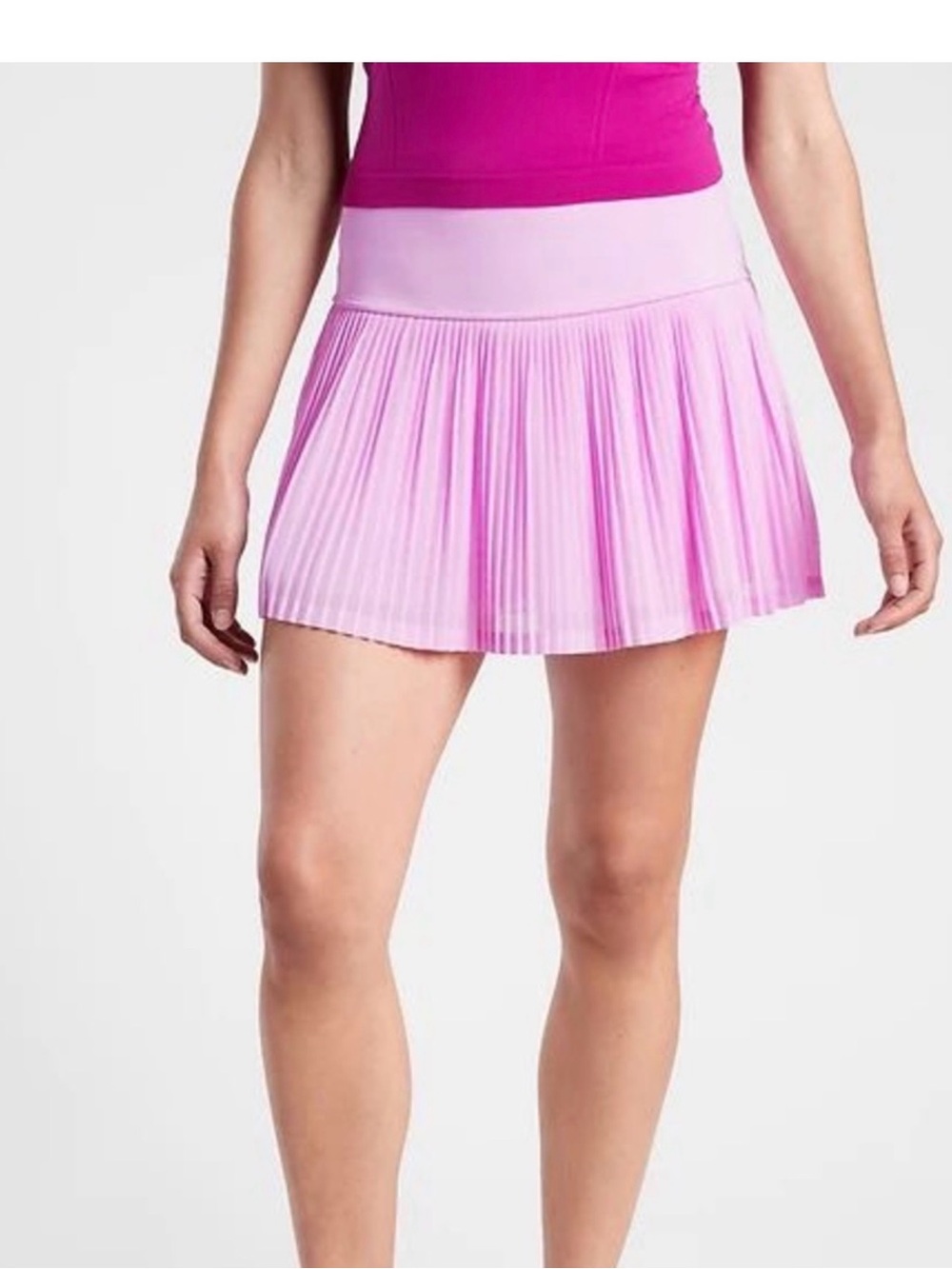 Athleta A-Game Mesh Skort Pleated Tennis 1X